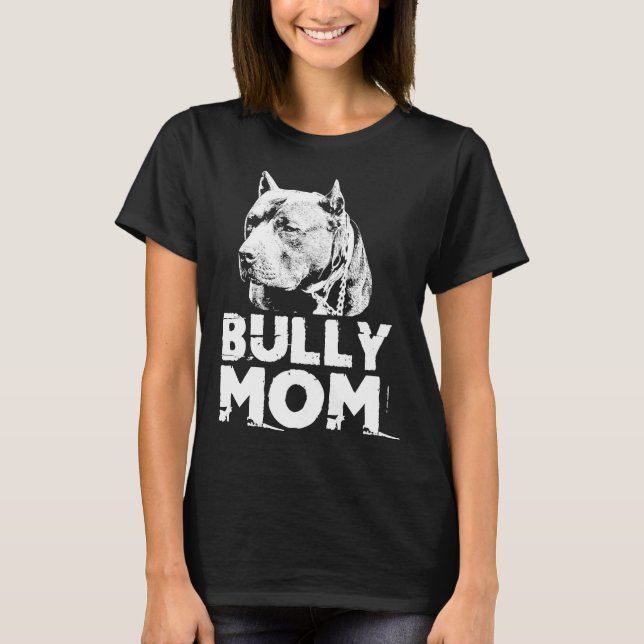Camiseta Mulheres Perfeitas Para O Lover Americano Bully Mo (Frente)