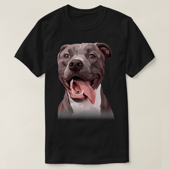 Camiseta Mulheres Perfeitas Presentes Para O Pitbull Lover  (Frente do Design)