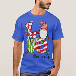 Camiseta Mulheres Personalizadas Amor Nonalife Candy Gnome 