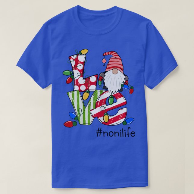 Camiseta Mulheres Personalizadas Amor Nonilife Candy Gnome  (Frente do Design)