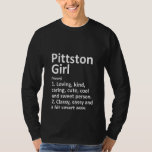 Camiseta Mulheres PITTSTON GIRL PA PENNSYLVANIA Funny City<br><div class="desc">Mulheres PITTSTON GIRL PA PENNSYLVANIA Funny City Home Roots Gift V Neck</div>