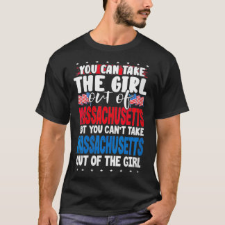 Camiseta Mulheres podem tirar a garota de Massachusetts