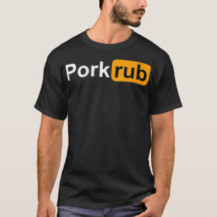 Camiseta Mulheres Pork Rub, CHURRASCO Engraçado, Barbecue V