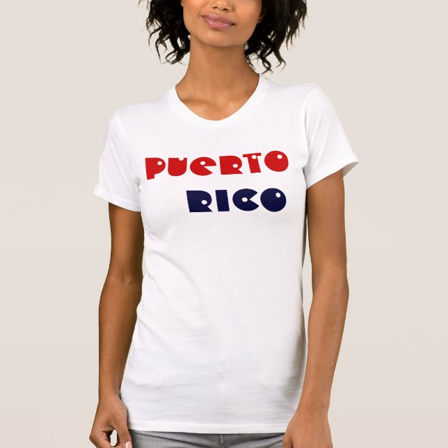 Camiseta Mulheres porto-riquenhas (Frente)