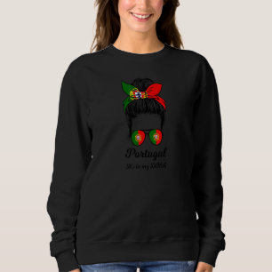 Camiseta Mulheres Portugal Está no meu DNA Portugal Premium
