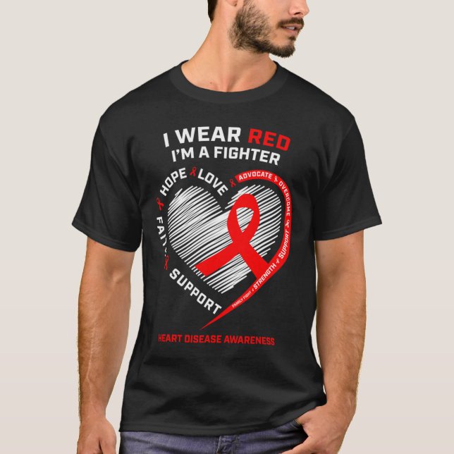 Camiseta Mulheres Presentes Guerreiros Combatem Doença Card (Frente)