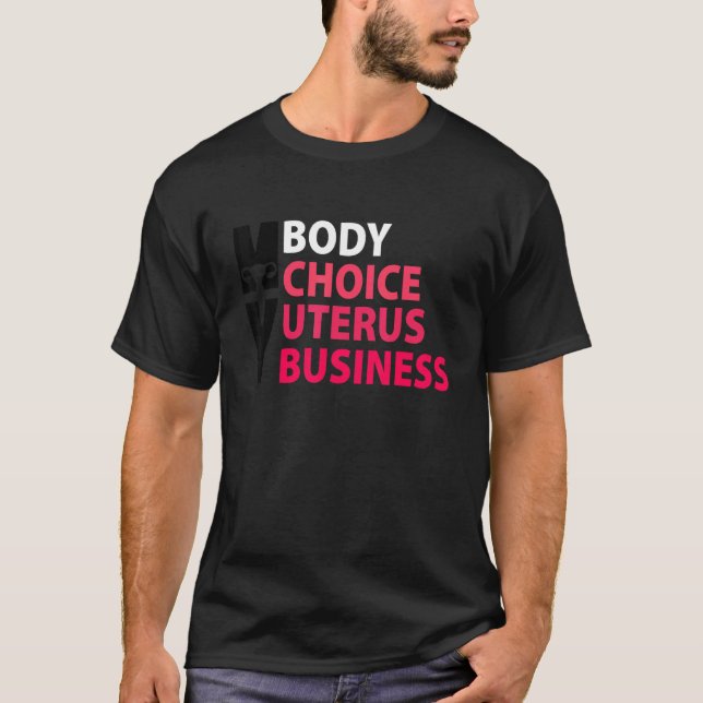 Camiseta Mulheres Pró Escolha Meu Corpo Escolha Utero Empre (Frente)