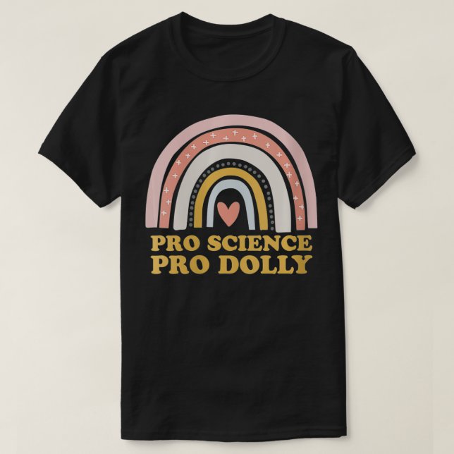 Camiseta Mulheres Pro Science Dolly VNecknpl  (Frente do Design)