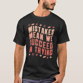 Camiseta Mulheres Professoras Mindes Positivas De Crescimen