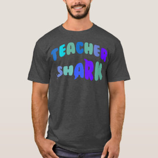 Camiseta Mulheres Professoras presentes de tubarão para agr