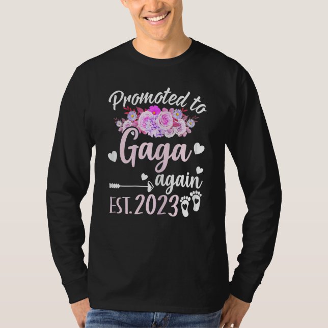 Camiseta Mulheres Promovidas A Gaga Novamente Em 2023 (Frente)