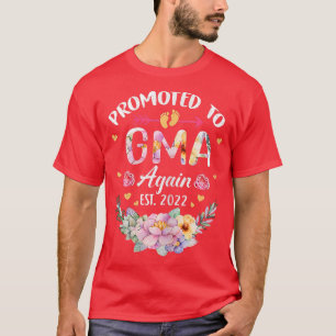 Camiseta Mulheres Promovidas À Gma Novamente 2022 Flores Gr