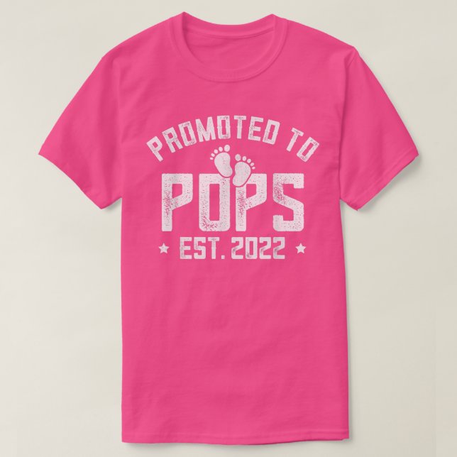 Camiseta Mulheres Promovidas A Pop No Pês De 2022 Gravidez  (Frente do Design)