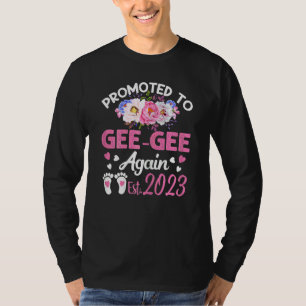 Camiseta Mulheres Promovidas Para Gee Gee Novamente 2023 Fl