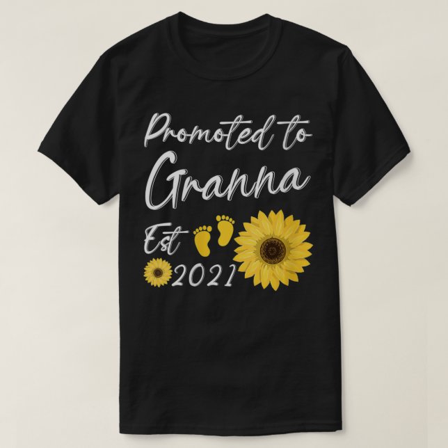 Camiseta Mulheres Promovidas Para Granna No Leste De 2021 S (Frente do Design)