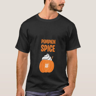 Camiseta Mulheres Pumpkin Spice Af Funny F Men Marido Hallo