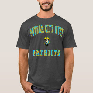 Camiseta Mulheres Putnam, cidade de Putnam, Patriotas do Se