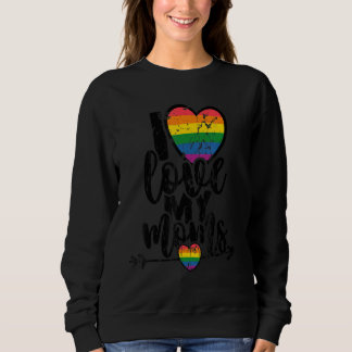 Camiseta Mulheres que amo minha Mães Lgbt Orgulho lésbica M