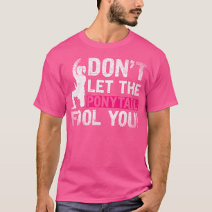 Camiseta Mulheres Que Combatem Esportes Garotas Oferecem Ar