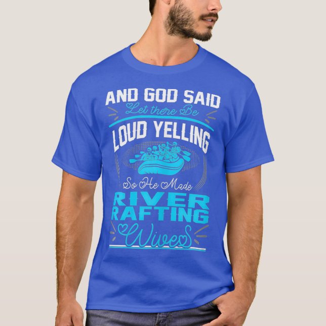 Camiseta Mulheres Que Deus Disse Alto Gritando Fez Rafa De  (Frente)
