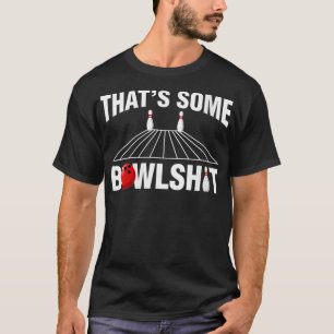 Camiseta Mulheres que é uma Boliche de Bowler VNeck