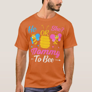 Camiseta Mulheres Que Ele Ou Ela Mamãe Para Ser - Mamãe Par