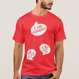Camiseta Mulheres Que Estou Com Fome Para Bebê-Design Gêmea