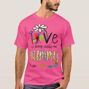 Camiseta Mulheres Que Eu Adoro Ser Chamada Mãe De Girassol