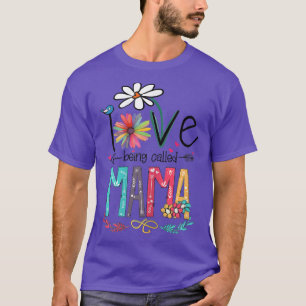 Camiseta Mulheres Que Eu Adoro Ser Chamada Mamã Dons De Gir