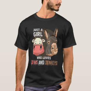 Camiseta Mulheres Que Fazem Agricultura De Animais Apenas U