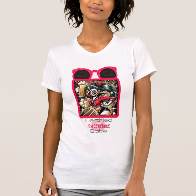 Camiseta Mulheres que gostam de pop de refrigerante (Frente)