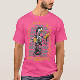 Camiseta Mulheres Que Lem São Livro Gótico Perigoso Sobre S
