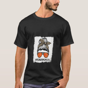 Camiseta Mulheres Que Sangraram Bônus De Basquete Mãe Leopa