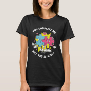 Camiseta Mulheres Quebra-cabeça Negras