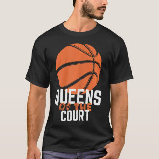 Camiseta Mulheres Rainhas Do Tribunal - Mulheres Meninas Ba