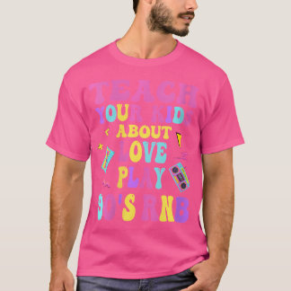 Camiseta Mulheres Rb Artistas Raparigas Vintage 90 S R & B