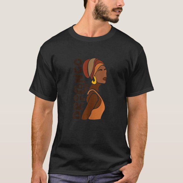 Camiseta Mulheres RDC República Democrática Congo Herito Af (Frente)