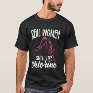 Camiseta Mulheres Reais Cheiram Como Saltadora de Mola Clor