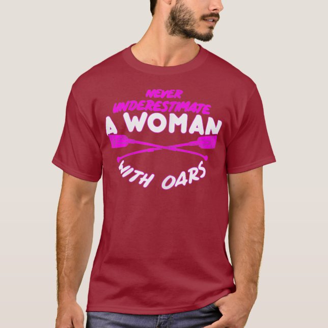 Camiseta Mulheres Remando I Rifer Rafting Design para (Frente)
