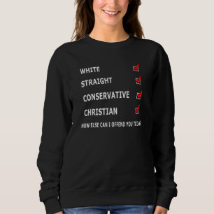 Camiseta Mulheres Republicanas Cristãs Conservadoras Branca