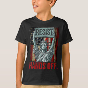 Camiseta Mulheres Resistem Estátua De Resistência Da Liberd