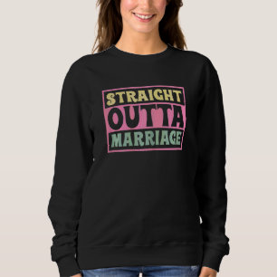 Camiseta Mulheres Retas Fora do Casamento Divórcio Finalm