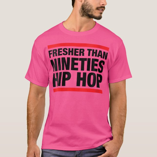Camiseta Mulheres Retro Coluna Antiga 90S Hip Hop (Frente)