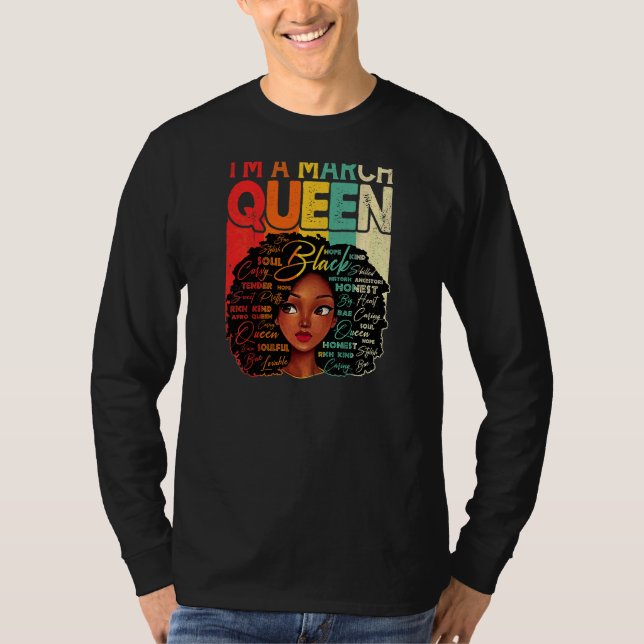 Camiseta Mulheres Retro Incrível Juntede Eu sou uma Rainha  (Frente)