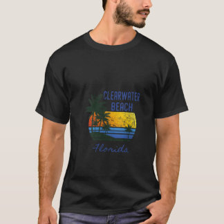 Camiseta Mulheres Retro Legal Clearwater Praia Distante Flo