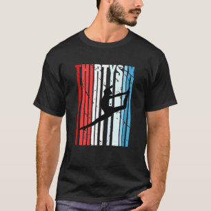 Camiseta Mulheres Retro Mulheres 36º Dançarino Birthday Dan