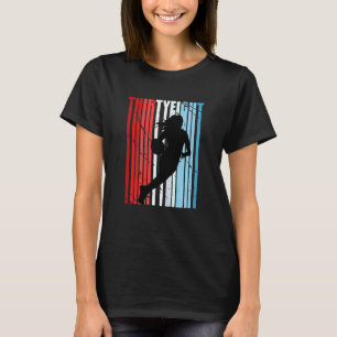 Camiseta Mulheres Retro Mulheres 38ª Jogada de Aniversário