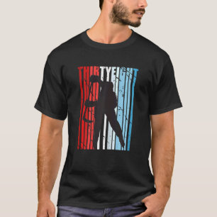 Camiseta Mulheres Retro Mulheres 38ª Peças De Aniversário D