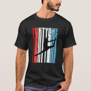 Camiseta Mulheres Retro Mulheres 41 ruas Dançarinas Birthda