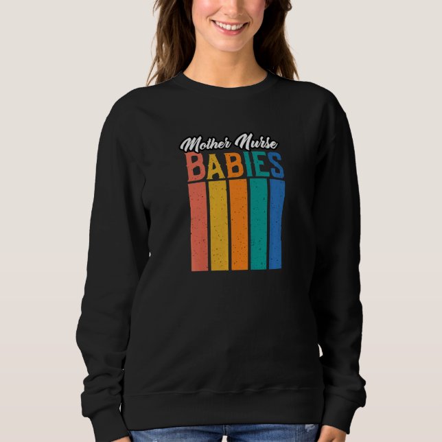 Camiseta Mulheres Retrô Sunset Mãe Mamães Enfermeiras (Frente)